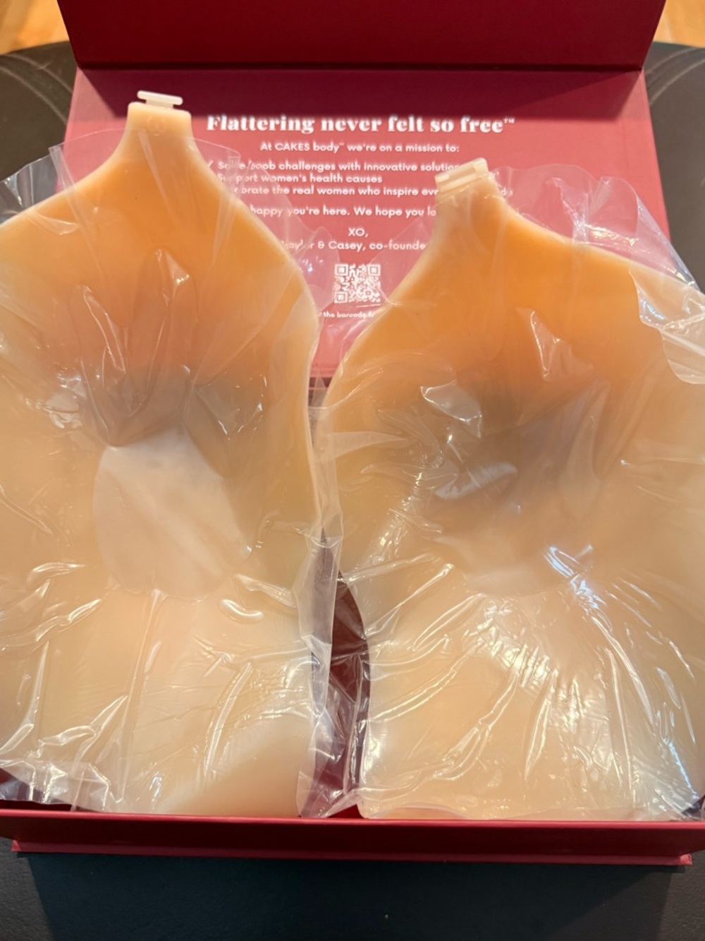 NEW CAKES CLEAVAGE BRA XXL in Honey